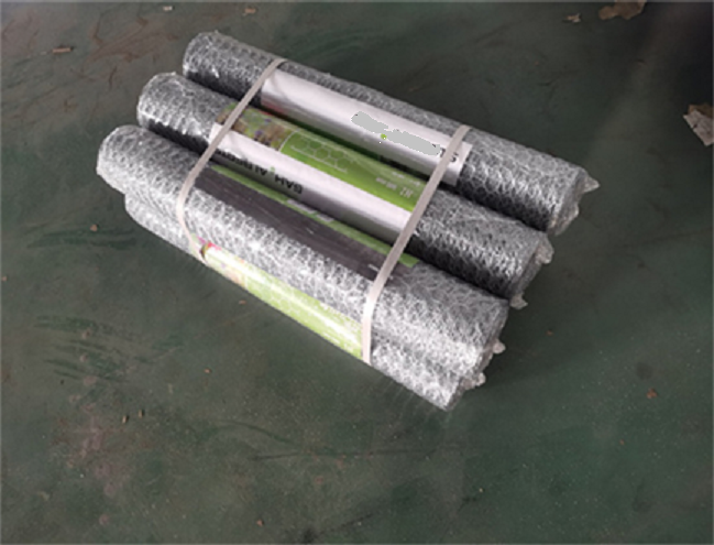 Hot-dipped galvanized ( HDG ) after weaving