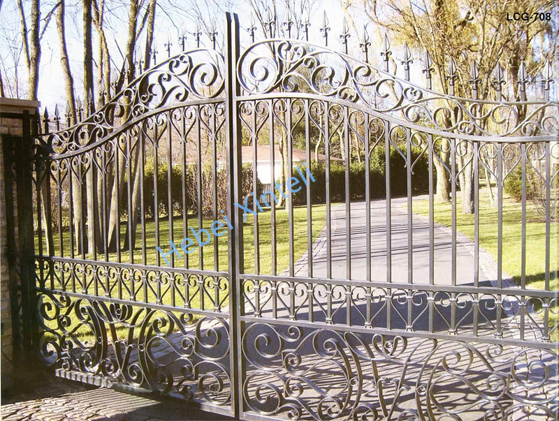 Wrought iron garden gate1