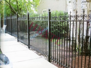 Ornamental iron fence1, Ornamental iron fence1